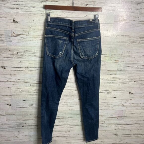 Citizens of Humanity Rocket Ankle Skinny Jeans 26 distressed high rise - Picture 9 of 9